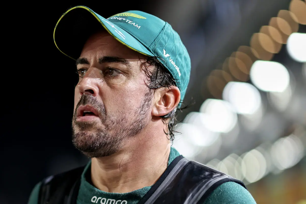 Fernando Alonso nel GP di Singapore