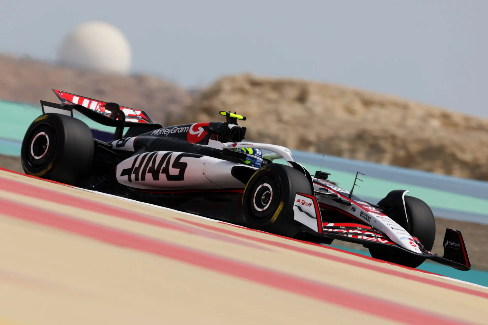 haas durante i test invernali