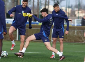 allneamenti nazionale italia in struttura FIGC