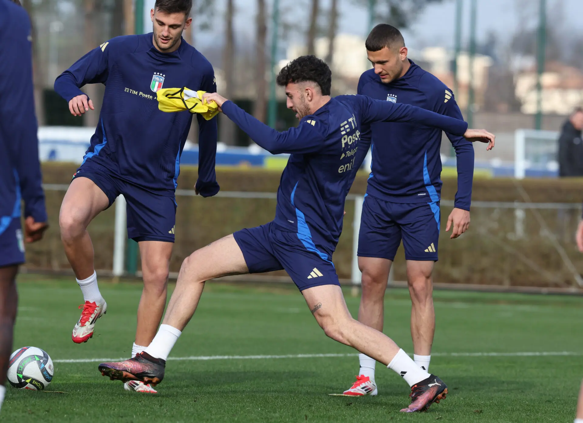 allneamenti nazionale italia in struttura FIGC