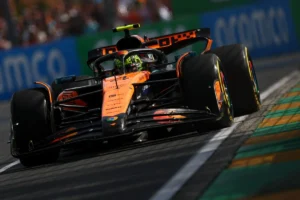 Norris sul rettilineo