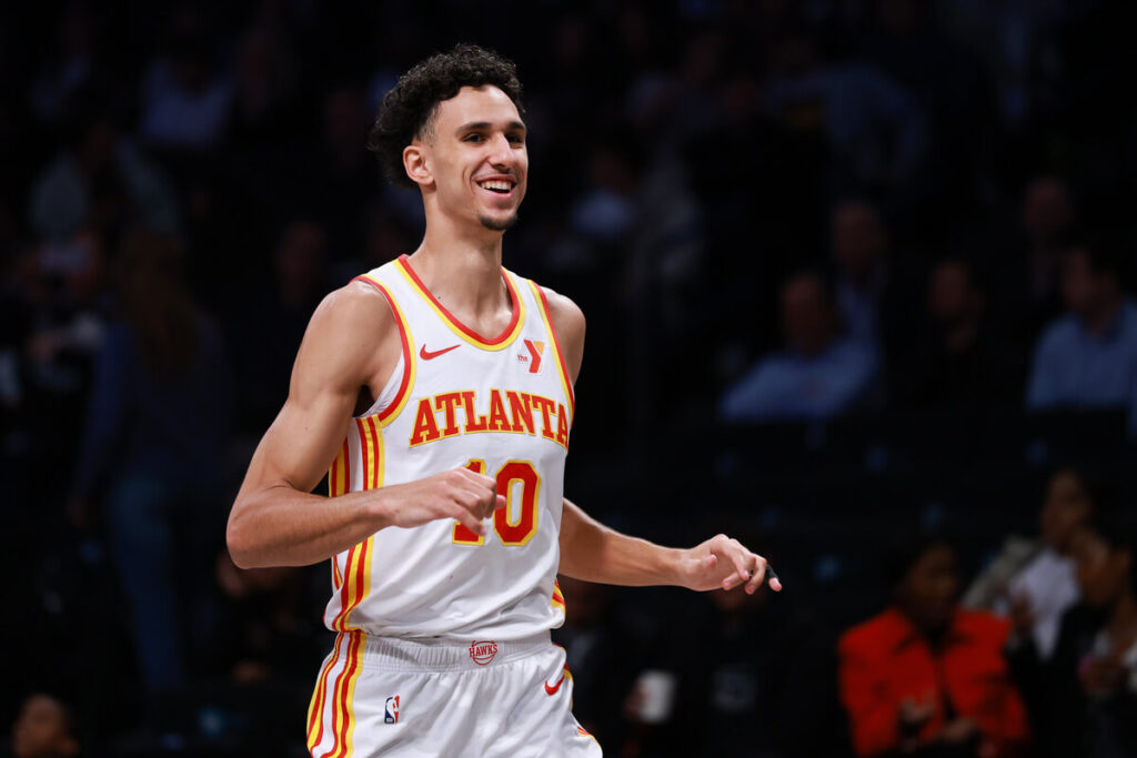 Zaccharie Risacher degli Atlanta Hawks