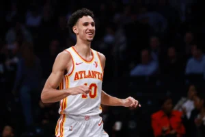 Zaccharie Risacher degli Atlanta Hawks
