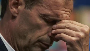 Allegri allenatore del napoli disperato