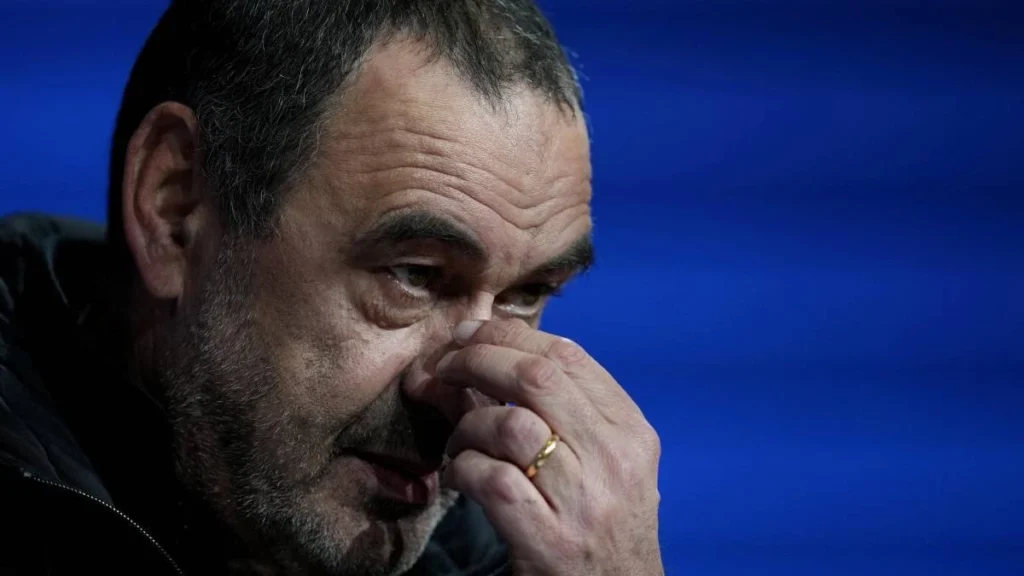 maurizio sarri condizioni