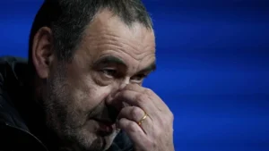maurizio sarri condizioni