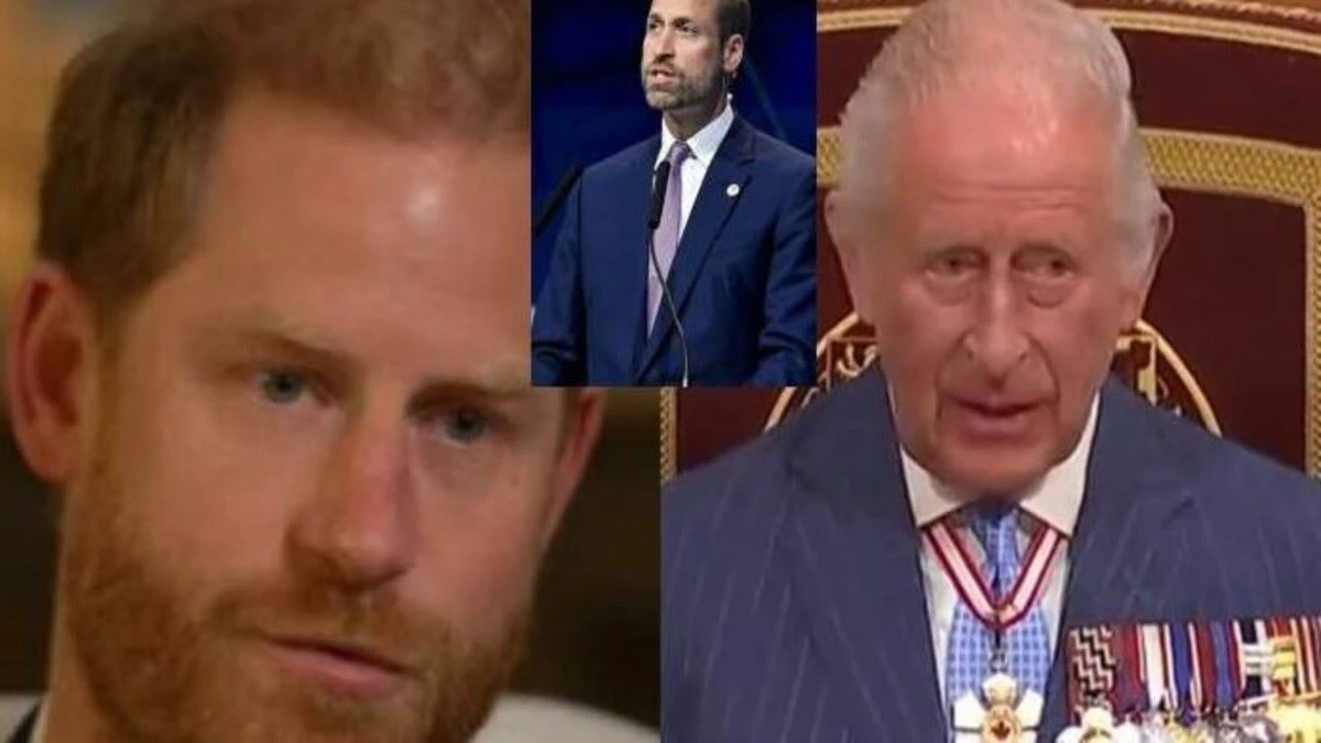 Principe Harry Re Carlo William