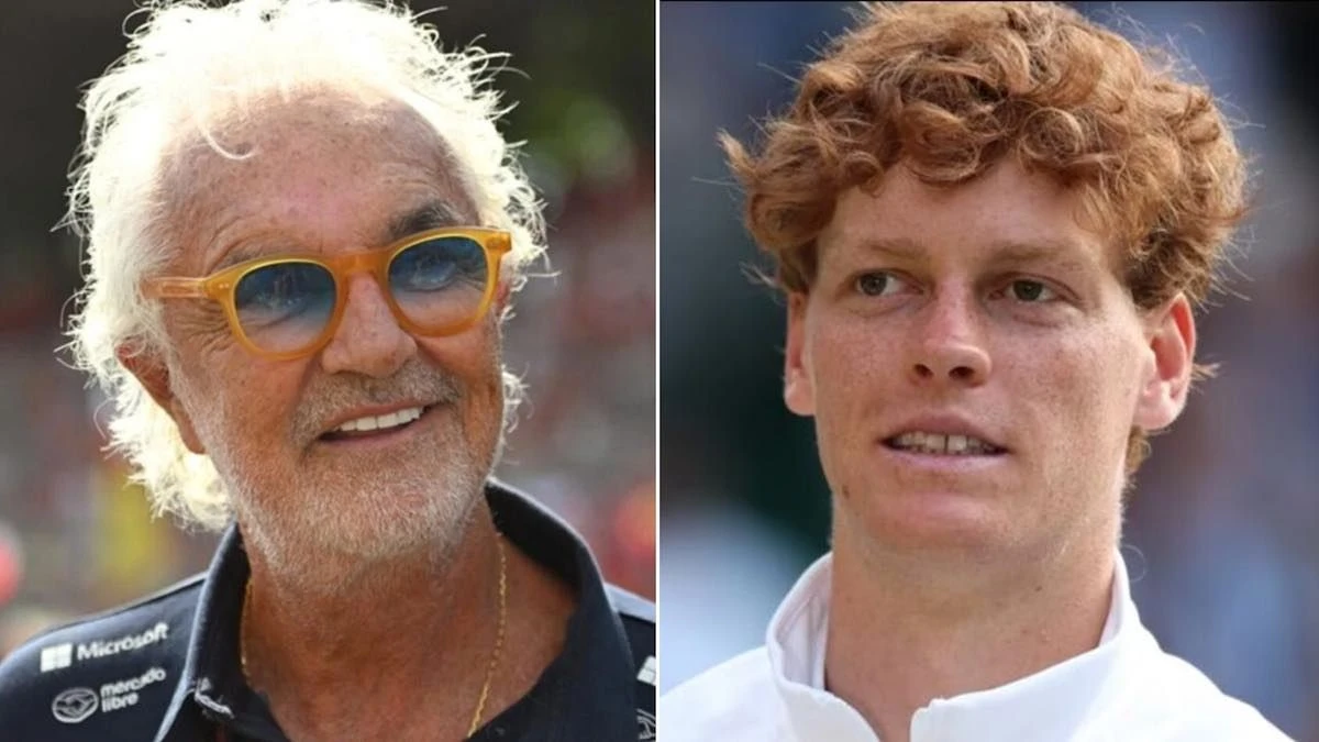 Flavio Briatore durante un evento a Torino