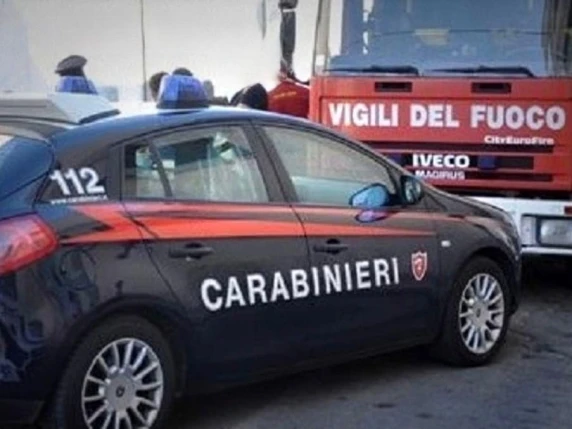 Vigili del fuoco intervengono in una casa di riposo a Torrita Tiberina