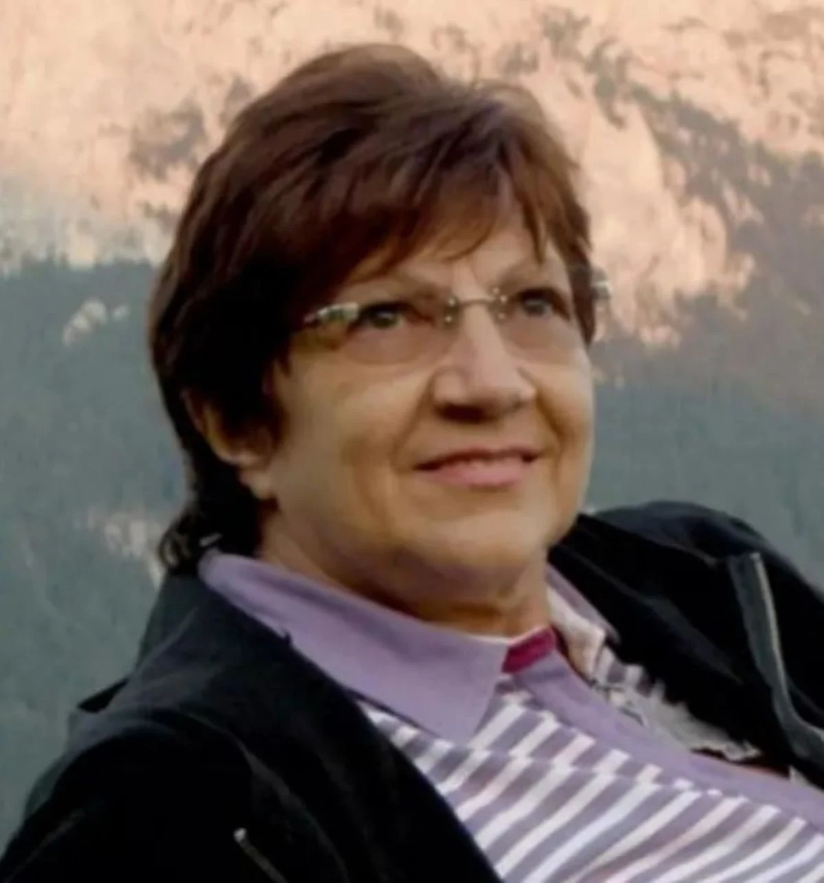 Pierina Paganelli insieme al figlio