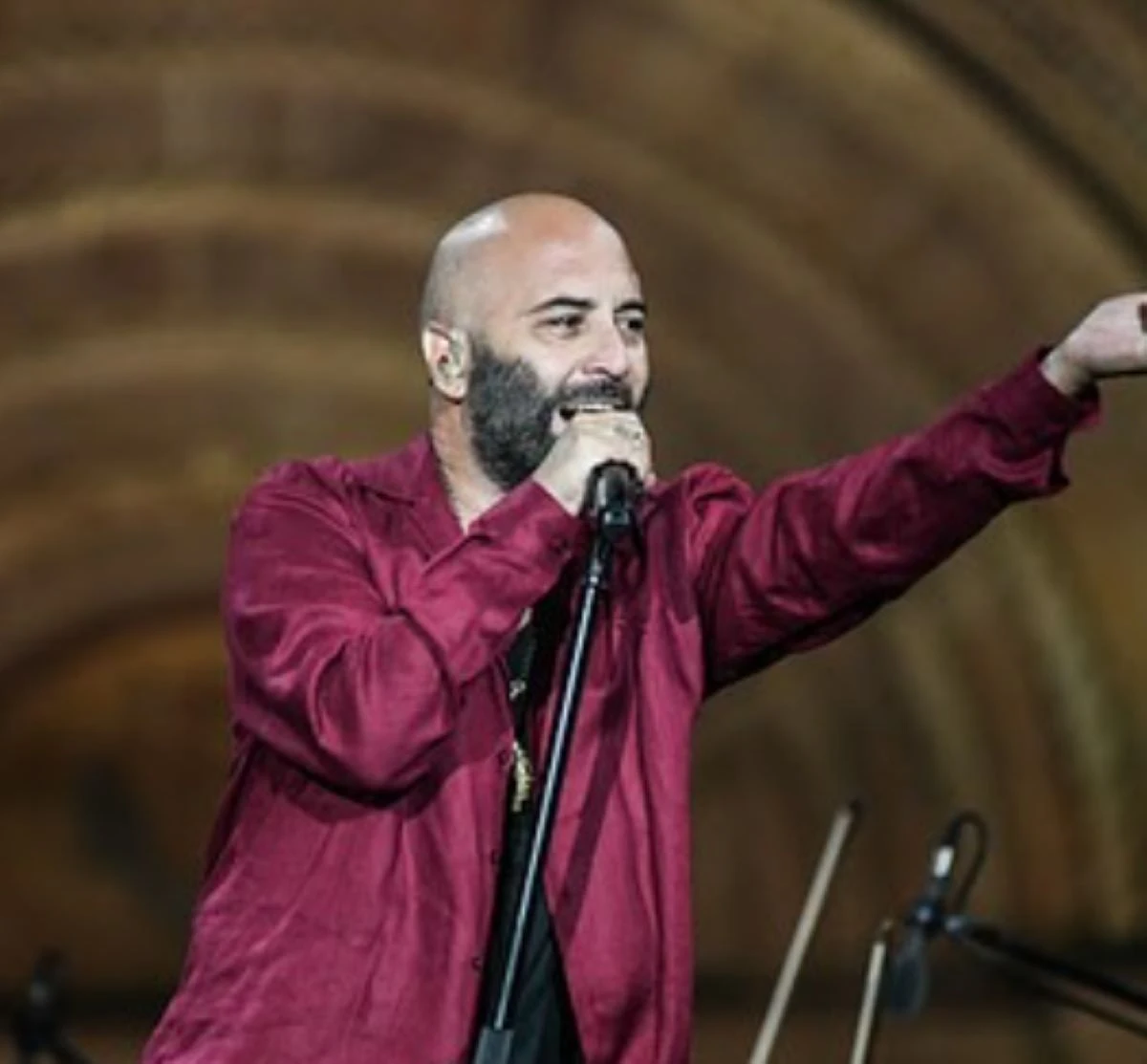 Momenti di commozione per il lutto