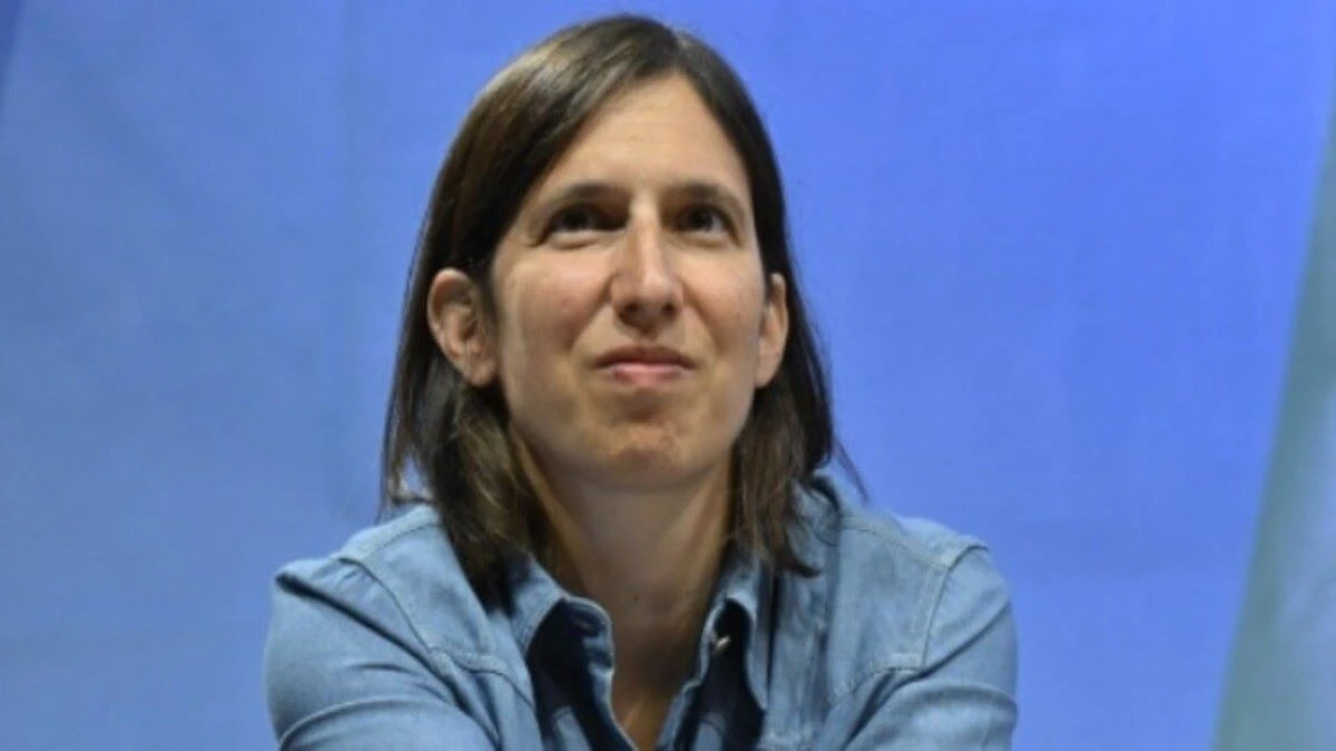 Elly Schlein in evento pubblico