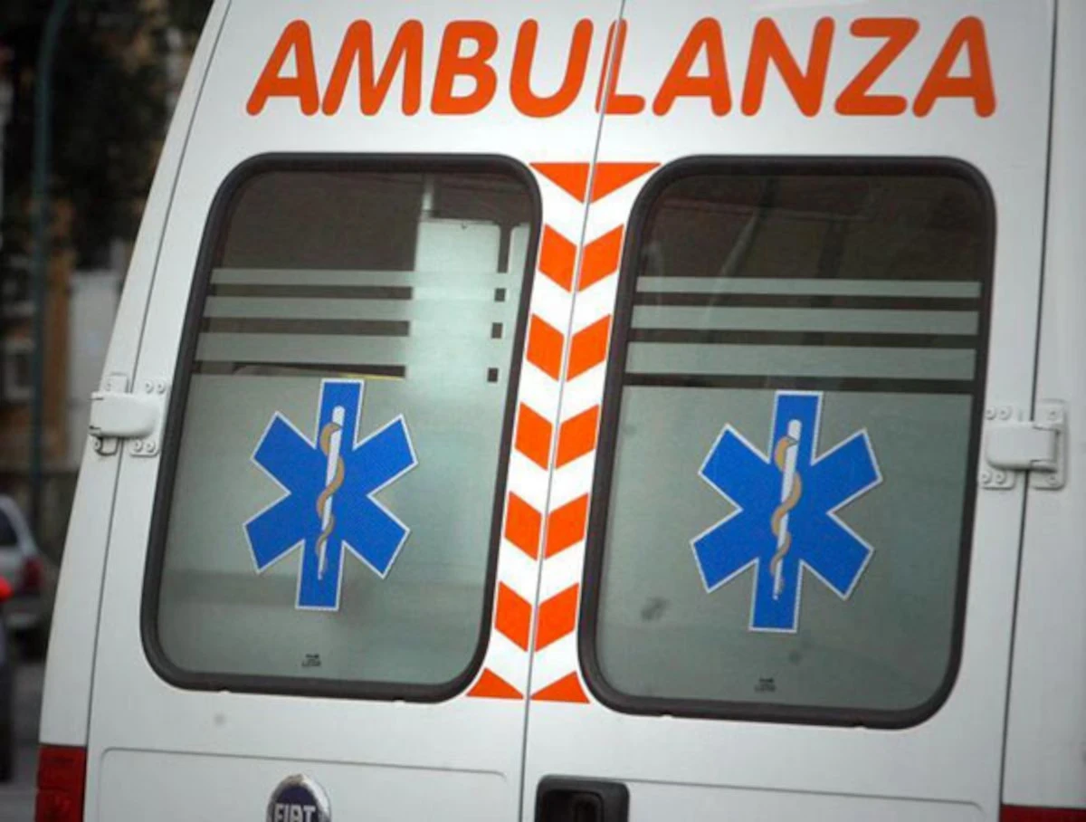 Ambulanza in servizio di emergenza