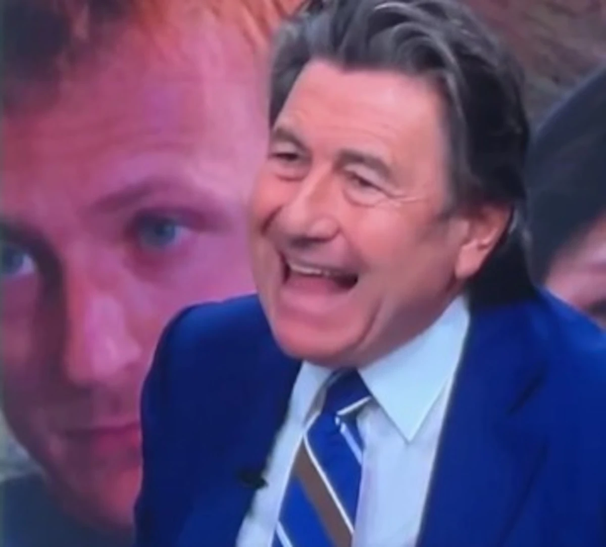 L'avvocato Antonio De Rensis durante il confronto televisivo