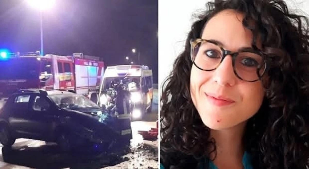 Il luogo dell'incidente stradale dove è morta Elisa De Paris